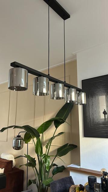 Chique eettafel hanglamp incl. 5 lampen beschikbaar voor biedingen