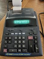 Bureau rekenmachine Casio FR-620TER, Ophalen of Verzenden, Gebruikt