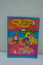 Vintage Groot Sinterklaas / zwarte Piet speelboek uit 1988, Diversen, Sinterklaas, Gebruikt, Ophalen of Verzenden
