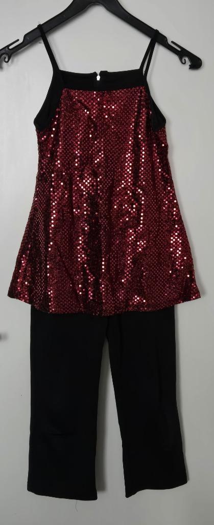 Prachtig Flower Power outfit mt 116, Kinderen en Baby's, Carnavalskleding en Verkleedspullen, Nieuw, Meisje, 110 t/m 116, Ophalen of Verzenden