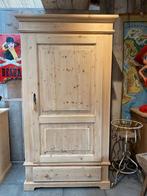 Blank grenen  kast eendeurskast kledingkast, Ophalen, Gebruikt, 100 tot 150 cm, 150 tot 200 cm