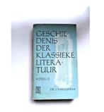 geschiedenis der klassieke literatuur deel 2- van ijzeren, Ophalen of Verzenden, Gelezen, Van ijzeren