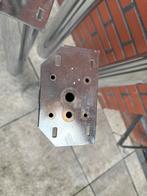 4x RVS Tafelpoten, Huis en Inrichting, Tafelonderdelen, Ophalen of Verzenden