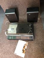 Vintage Philips 953 radio cassette platenspeler, Ophalen of Verzenden, Zo goed als nieuw, Minder dan 40 watt, Philips