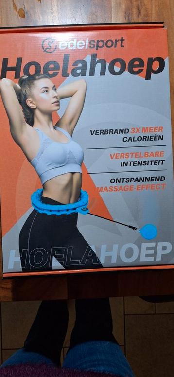 EdelSport Hoelahoep + Springtouw - Zo Goed Als Nieuw beschikbaar voor biedingen