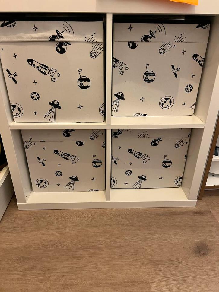 Kast met Manden - Opbergruimte voor Kinderkamer, Huis en Inrichting, Woonaccessoires | Kapstokken, Gebruikt, Overige typen, Minder dan 100 cm