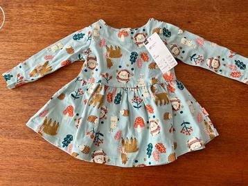 Nieuw baby jurkje met beestjes van HEMA, maat 62 beschikbaar voor biedingen