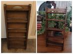 Twee maal wandrek steenmal bruin hout voor decoratie, Ophalen of Verzenden