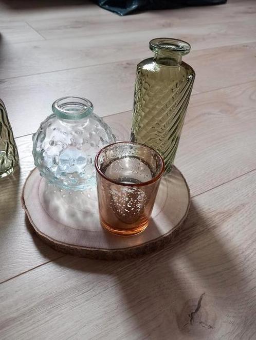 Bruiloft decoratie, Huis en Inrichting, Woonaccessoires | Vazen, Nieuw, Overige kleuren, Minder dan 50 cm, Glas, Ophalen