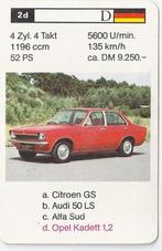 Kw3905 autokaartje opel kadett 1,2, Verzenden, Zo goed als nieuw, Auto's