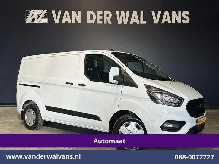 Ford Transit Custom 2.0 TDCI Automaat L1H1 Euro6 Airco | App, Auto's, Bestelauto's, Bedrijf, Te koop, ABS, Achteruitrijcamera