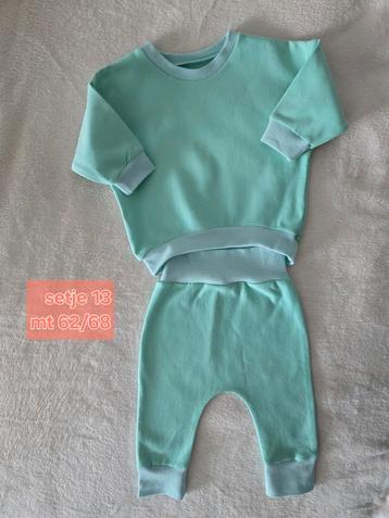 Handmade Baby Setje Maat 62/68 (nieuw) beschikbaar voor biedingen