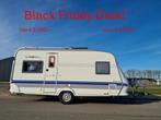 Hobby De Luxe 460 UFE met Luifel, Black Friday!, Caravans en Kamperen, Caravans, Schokbreker, Rondzit, Hobby, Bedrijf