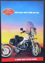 Engelse folder Moto Guzzi V35 + V65 Florida - 1986, Moto Guzzi