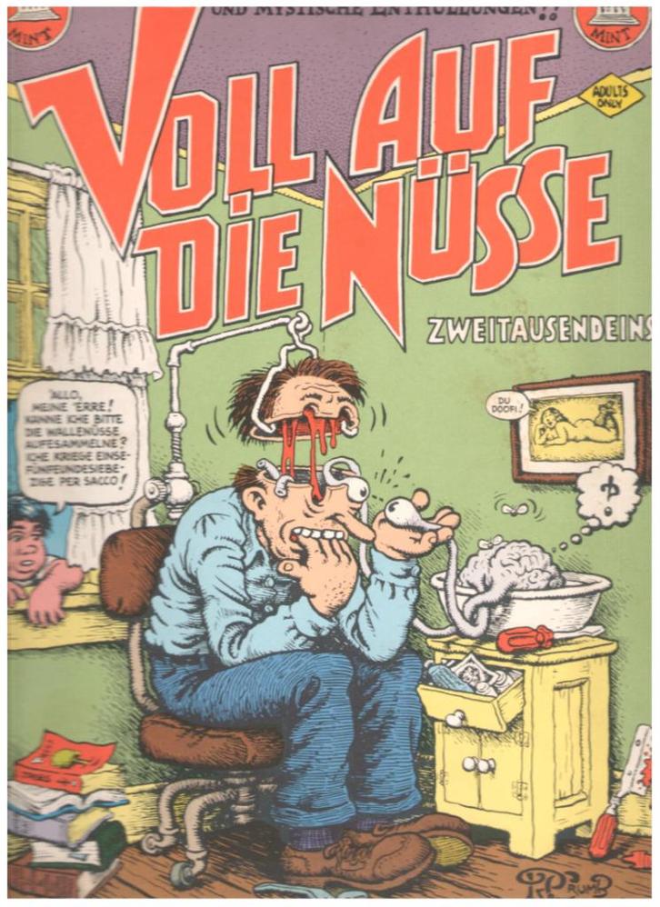 Robert Crumb Voll auf die Nüsse, Boeken, Stripboeken, Gelezen, Eén stripboek, Ophalen of Verzenden