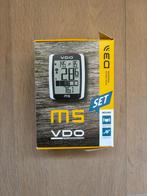 VDO M5 fietscomputer set, Ophalen of Verzenden, Draadloos, Zo goed als nieuw
