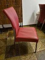 Leren stoelen set, Ophalen, Gebruikt, Vier, Modern