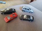 4 miniatuur autos samen, Overige merken, Gebruikt, Auto, Ophalen