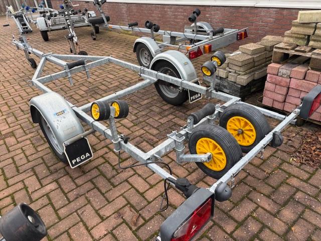 Meerdere gebruikte trailers in diverse maten Prijzen, Watersport en Boten, Boottrailers, Gebruikt, Overige typen