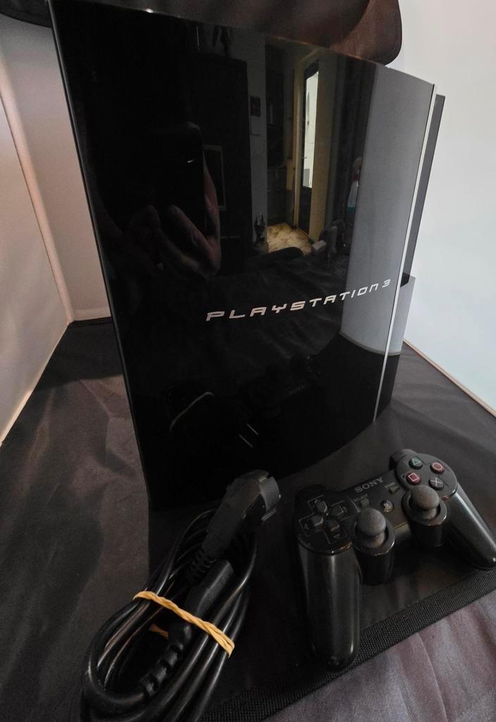 PlayStation 3 Slim met Controller, Spelcomputers en Games, Spelcomputers | Sony PlayStation 1, Gebruikt, Met 1 controller, Ophalen of Verzenden