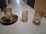 PTMD Windlichten Set, Huis en Inrichting, Ophalen, Gebruikt, Bruin, Metaal