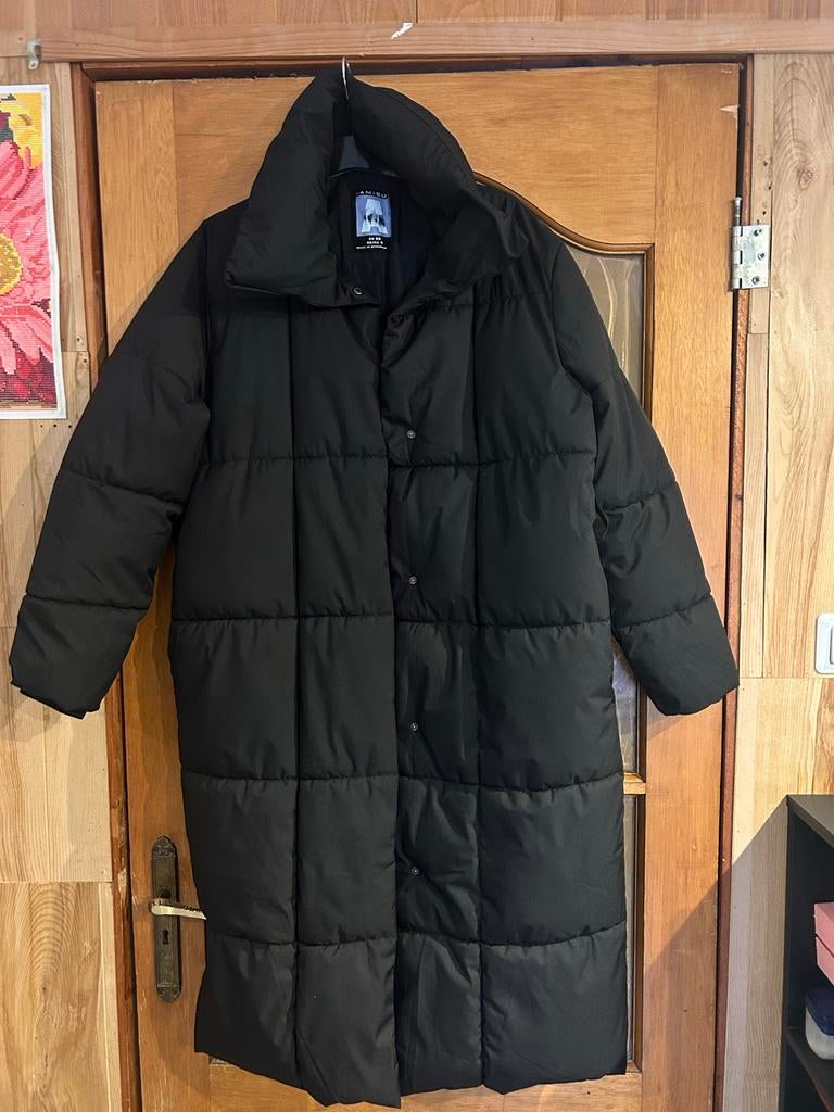 puffer jas, Ophalen, Zo goed als nieuw, Maat 38/40 (M), Zwart