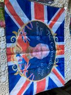 Vlag the Coronation King Charles III, 58x82 cm, Diversen, Ophalen of Verzenden, Zo goed als nieuw