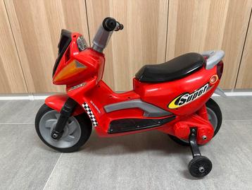 Elektrische kinderscooter (incl. zijwielen) beschikbaar voor biedingen