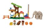 Fisher price little People dierentuin, Kinderen en Baby's, Speelgoed | Fisher-Price, Ophalen of Verzenden, Zo goed als nieuw, Speelset