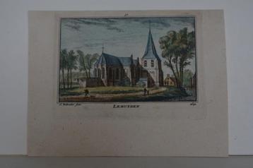 LEIMUIDEN Z-H Handgekleurde Gravure Abraham Rademaker G82 beschikbaar voor biedingen