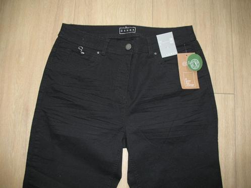 Canda Stretch 7/8  Broek Zwart Maat M ( nr 2 ), Kleding | Dames, Broeken en Pantalons, Nieuw, Maat 38/40 (M), Zwart, Ophalen of Verzenden