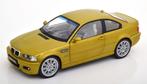 BMW M3 ( E46 ) Coupe 2000 Geel 1-18 Solido, Hobby en Vrije tijd, Modelauto's | 1:18, Solido, Auto, Solido, Nieuw