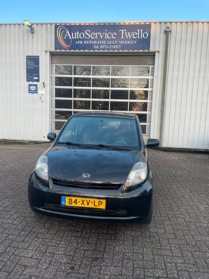Daihatsu Sirion 1.0 51KW 2007 Zwart, Auto's, Daihatsu, Bedrijf, Sirion, Benzine, B, Hatchback, Handgeschakeld, Origineel Nederlands