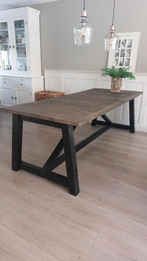 Riviera maison dinning table hudson 230x100, Huis en Inrichting, Tafels | Eettafels, Vijf personen of meer, Rechthoekig, Ophalen of Verzenden