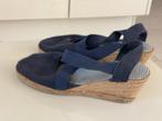 Blauwe Espadrilles Sleehak Maat 38, Ophalen of Verzenden, Gedragen, Blauw, Espadrilles of Moccasins