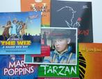 Souvenierbrochures Musicals (Tarzan, The Wiz, Marry Poppins,, Tickets en Kaartjes