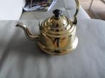 vintage Koffie/thee potje messing 21 cm, Antiek en Kunst, Ophalen of Verzenden, Koper