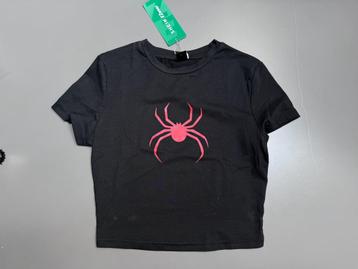 T-Shirt spin spiderman shein *NIEUW* kort model