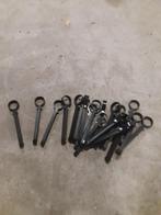 20 afstandhouders 25cm ø60mm voor (heras) hekwerk, Ophalen of Verzenden, Gebruikt, Kunststof, Overige typen