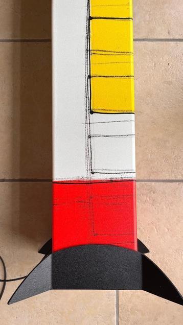 2 Dutch design vloerlampen ART kunstobjecten Ferdi de Bruin beschikbaar voor biedingen