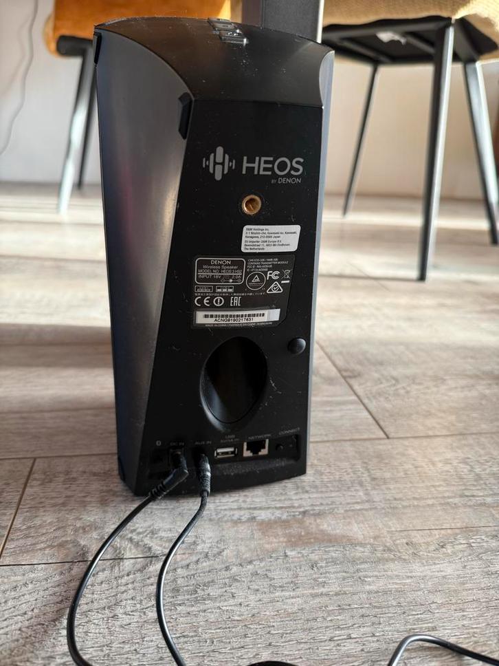 HEOS 3 HS2 Zwart - Draadloze Speaker, Muziek en Instrumenten, Versterkers | Keyboard, Monitor en PA, Gebruikt, Overige typen, Minder dan 500 watt