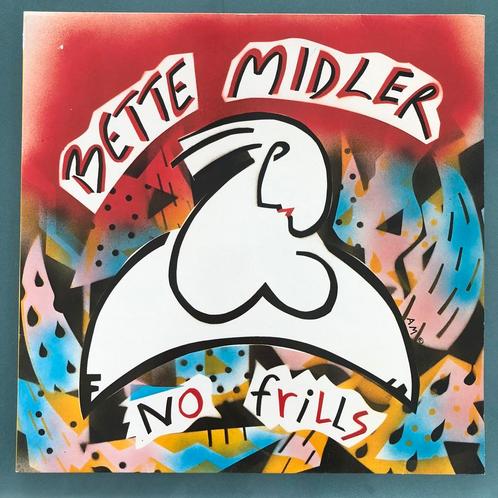 Bette Midler - No Frills, LP, Cd's en Dvd's, Vinyl | Pop, Gebruikt, 1980 tot 2000, Ophalen of Verzenden