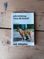 Africhting van de hond - C.A. Kruis, Ophalen of Verzenden, Gelezen