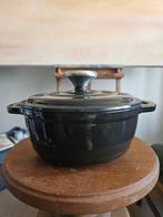 Gietijzeren braadpan Ø 16 cm, Ophalen of Verzenden, Gebruikt, Gietijzer, Koekenpan of Braadpan