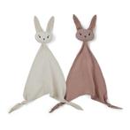 Knuffeldoekjes doekje Konijn (Set 2) Roze/Beige Nuuroo, Ophalen of Verzenden, Nieuw, Konijn