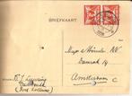 OUDWOUDE (gem. KOLLUM) 1938 DJ. LUURING over afgifte pakket, Ophalen of Verzenden, 1920 tot 1940, Gelopen, Friesland