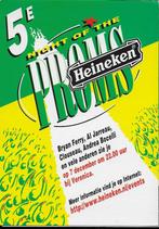 Heineken 5e night of the proms Ansichtkaart ( 4228), Verzamelen, Ongelopen, Ophalen of Verzenden