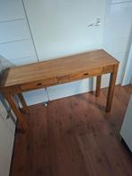 Eiken sidetables, Huis en Inrichting, Ophalen, 25 tot 50 cm, Rechthoekig, 100 tot 150 cm