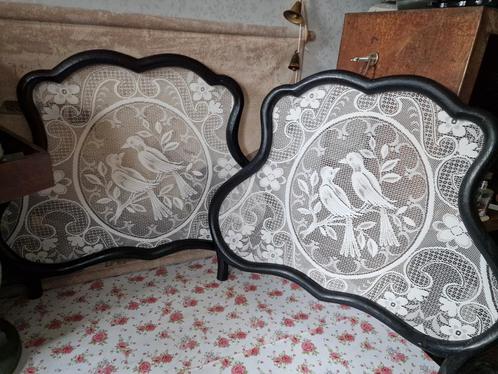 Set antiek houten raamhorren vogels nr44, Antiek en Kunst, Antiek | Woonaccessoires, Ophalen of Verzenden