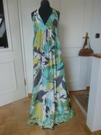 Emilio Pucci Florence maxi zijden zonne jurk, haltermodel 36, Overige kleuren, Verzenden, Emilio Pucci, Zo goed als nieuw